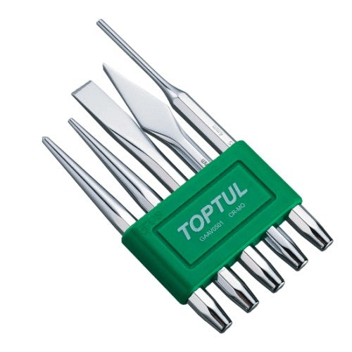 Chisel & Punch Set 5pc gaav0501
