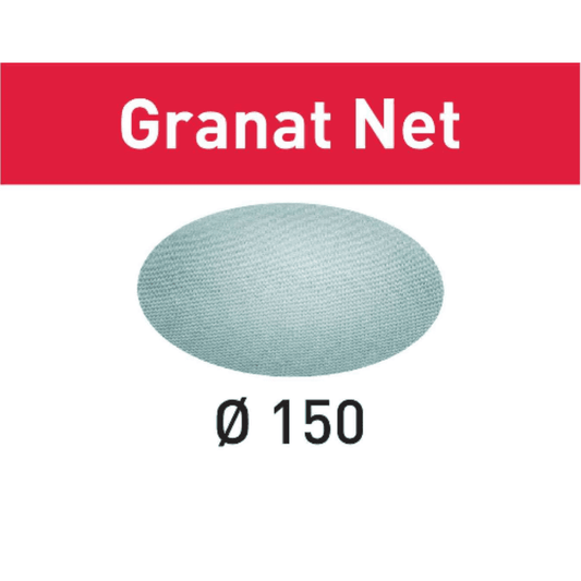 D150 Festool Granat Sandpaper NET 50Pk
