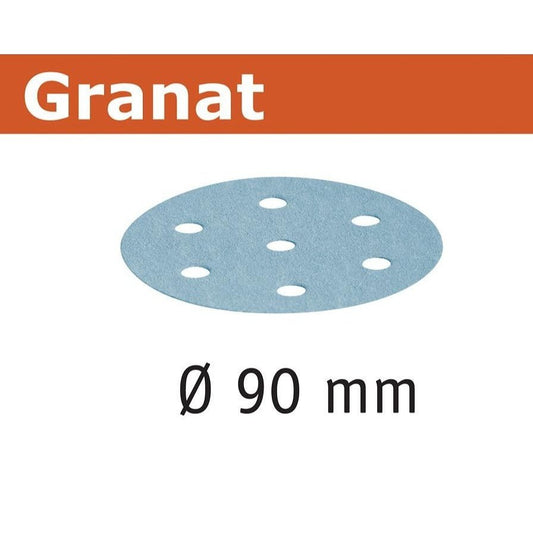 D90 RO 90 Festool Granat Sandpaper 50/100pk