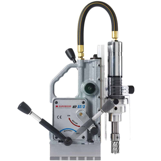 EUROBOOR PNEUMATIC MAGNETIC DRILLING MACHINE 52 MM