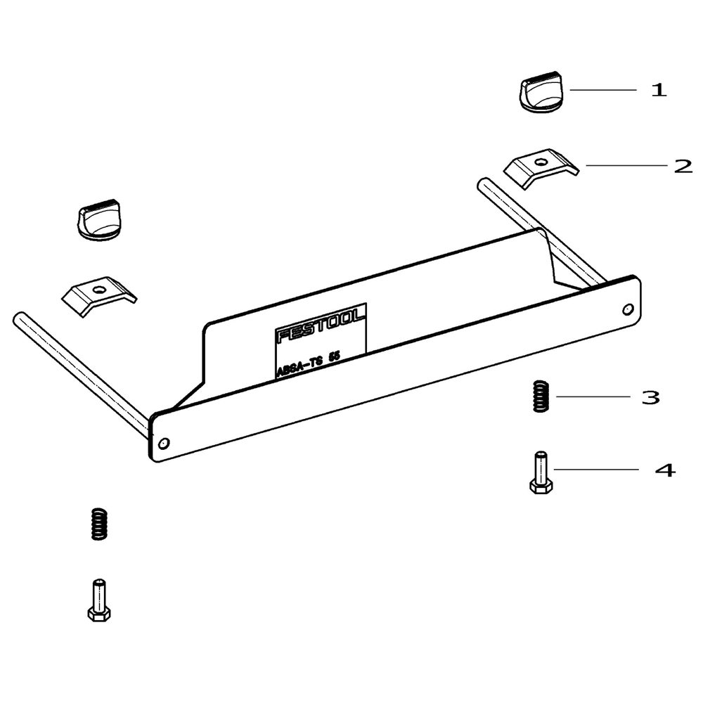 FESTOOL DUST COVER ABSA-TS 55 491750