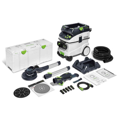 FESTOOL PLANEX, LHS 2 225 LONG-REACH POLE SANDER SET WITH CT36 DUST EXTRACTOR