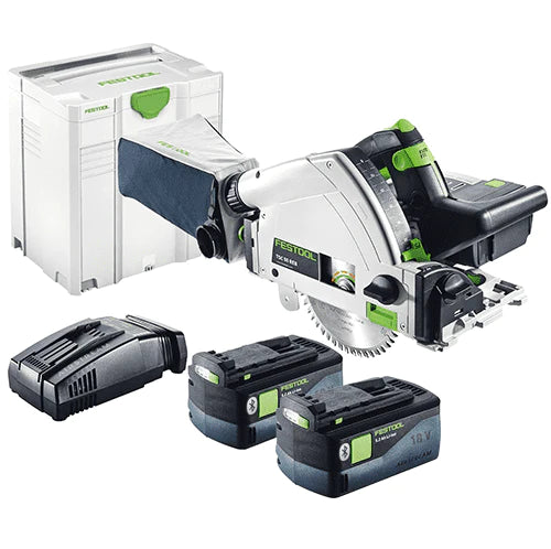 Festool Builders Starting Combo Kit 2 - Fully Cordless Plunge Saw & Extractor tool-junction-nz