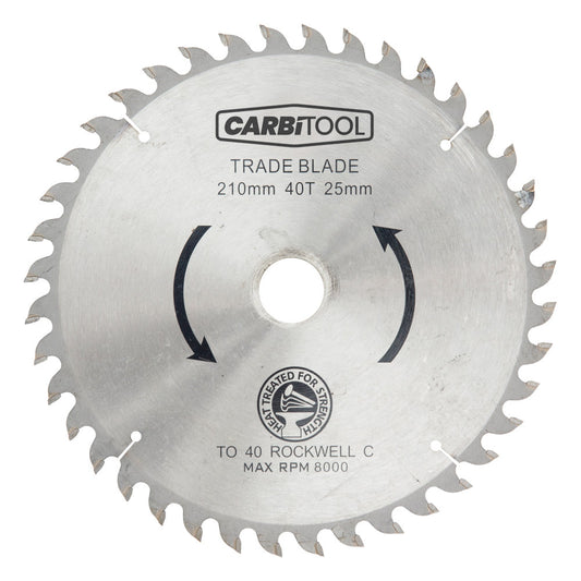 Carbitool Trade Blade 160mm x 30T x 20mm x 2.5mm TCT H8001503020