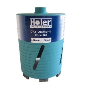 HOLER DCD0127-02 DRY Diamond Core Drill Bit 127x130x1/2" BSP | DDU***