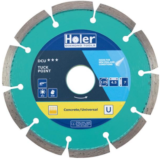 HOLER DDS0125-TPO-45 TUCK POINT BLADE 125X4.5X7.0MM DCU ★★★