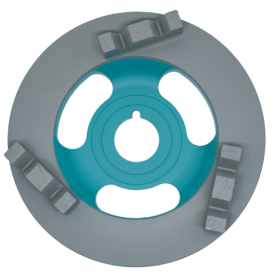 HOLER DGC0125-TMGH3 Cup Wheel | Monsta 3seg | 125mm | HM3 Grey P40 | TMWM ★★★