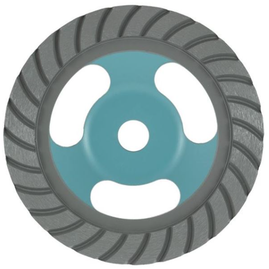 HOLER DGC0180-CS-010 Cup Wheel | Cosmo Spiral | 175mm | Coarse Grey #40 | CS ★★★
