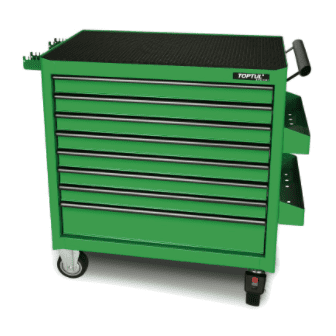 Roll Cabinet 8 Drawer GREEN General Series tcba0801
