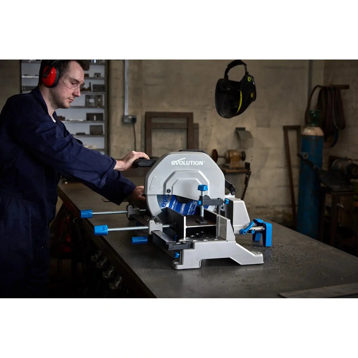 Evolution Heavy Duty Metal Cutting Mitre Chop Saw S355MCS tool-junction-nz