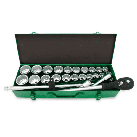 Socket Set 3/4"Dr 26pc SAE/MM 7/8"-2" 22-50mm 12PT gcad2608