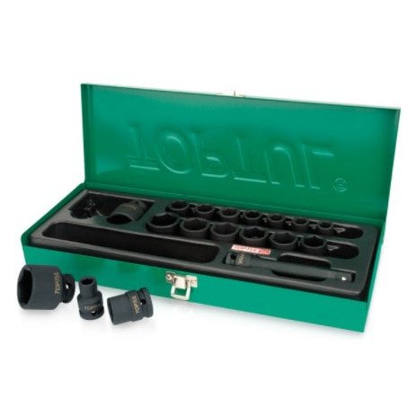 Socket Set Impact 1/2Dr 18pc Metric 10-32mm gcad1807