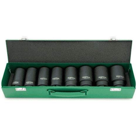Socket Set Impact 3/4"Dr 8pc Deep 26-38mm gdad0802