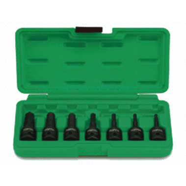 Socket Set Impact Hex Bit 1/2"Dr 7pc 4-14mm gdai0702