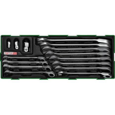 TI Rev Ratchet Wrench Kit 15pc gta1541