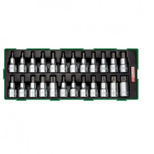 TI Socket Bit Kit 1/2"Dr 24pc gta2414