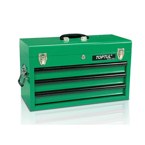 Tool Chest 3 Drawer GREEN Small tbaa0303