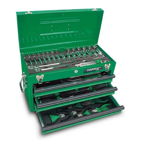 Tool Chest Set 82pc GREEN gcaz0047