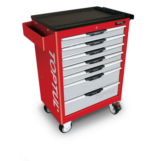 Tool Kit Roll Cabinet RED 18 Trays Metric 401 Pcs tcac0702k401