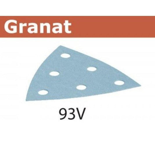 V93 RO 90 Festool Granat Sandpaper 50/100pk