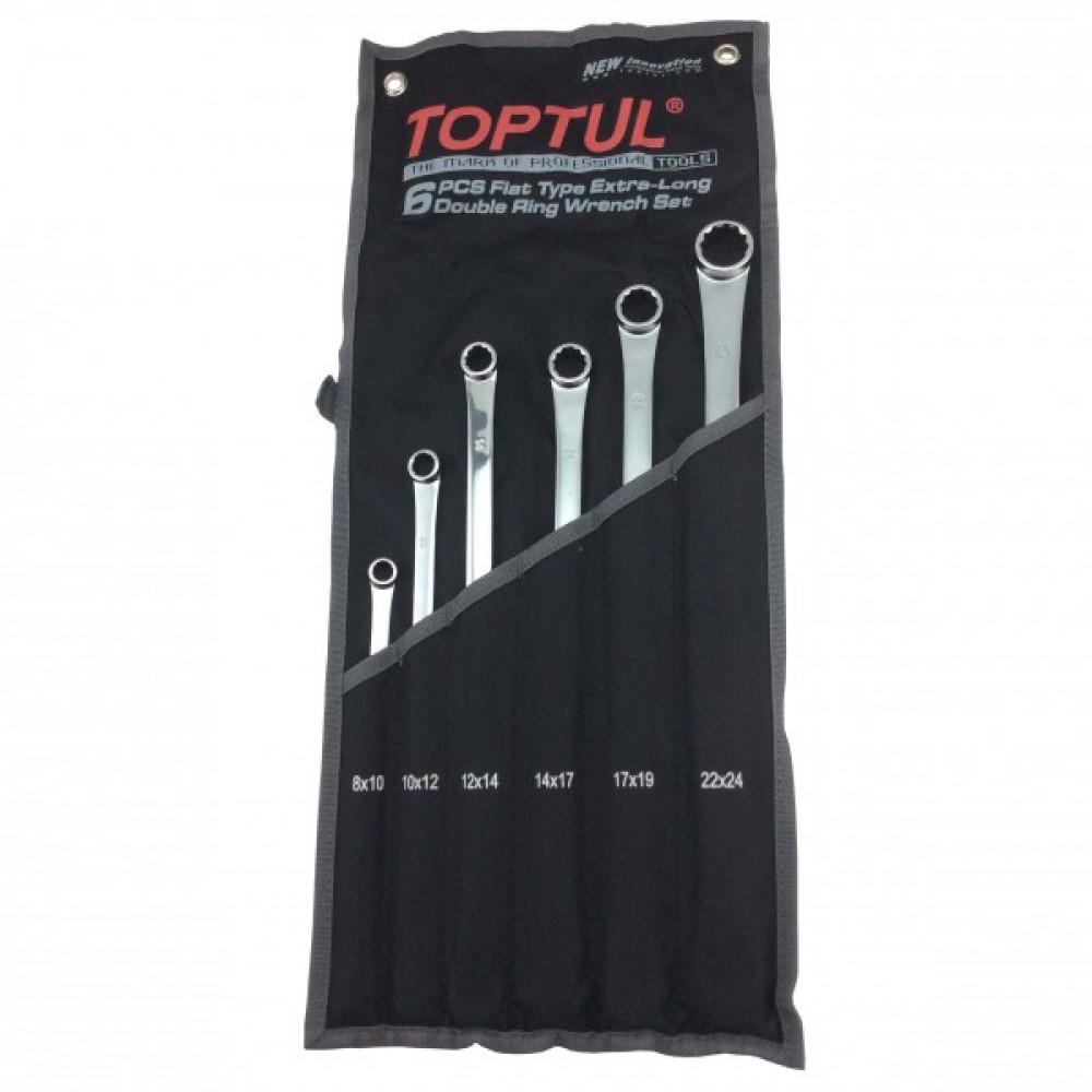 Wrench Dble Ring Extra Long Set 6pc 8-24mm gpap0602