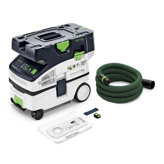 FESTOOL CORDLESS MOBILE DUST EXTRACTOR CTLC MINI I-BASIC 577065 tool-junction-nz