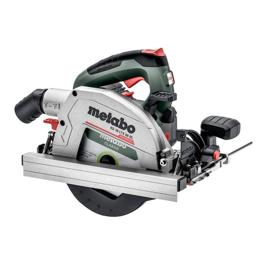 METABO 18 V BRUSHLESS 165 MM CIRCULAR SAW 4800 RPM - BARE TOOL KS18LTX66BL tool-junction-nz